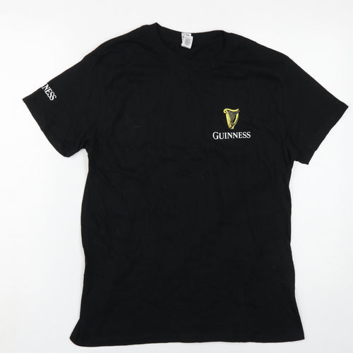 Guinness Men's Black L Beer Graphic T-Shirt