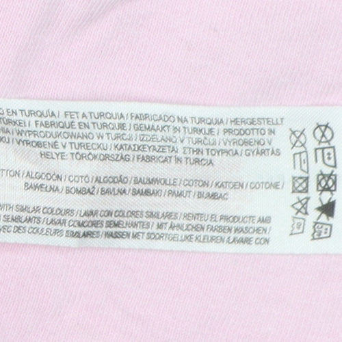 Keith Haring Pink Cropped T-Shirt M Unisex Adults