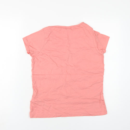 Disney Women Pink Lion King Cartoon T-Shirt Size 6/8