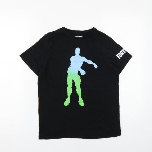 Fortnite Boys Black T-Shirt, 13-14 Years, Gaming Graphic