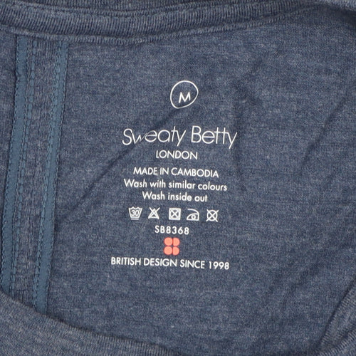 Sweaty Betty Women's Blue Pullover Active Top M