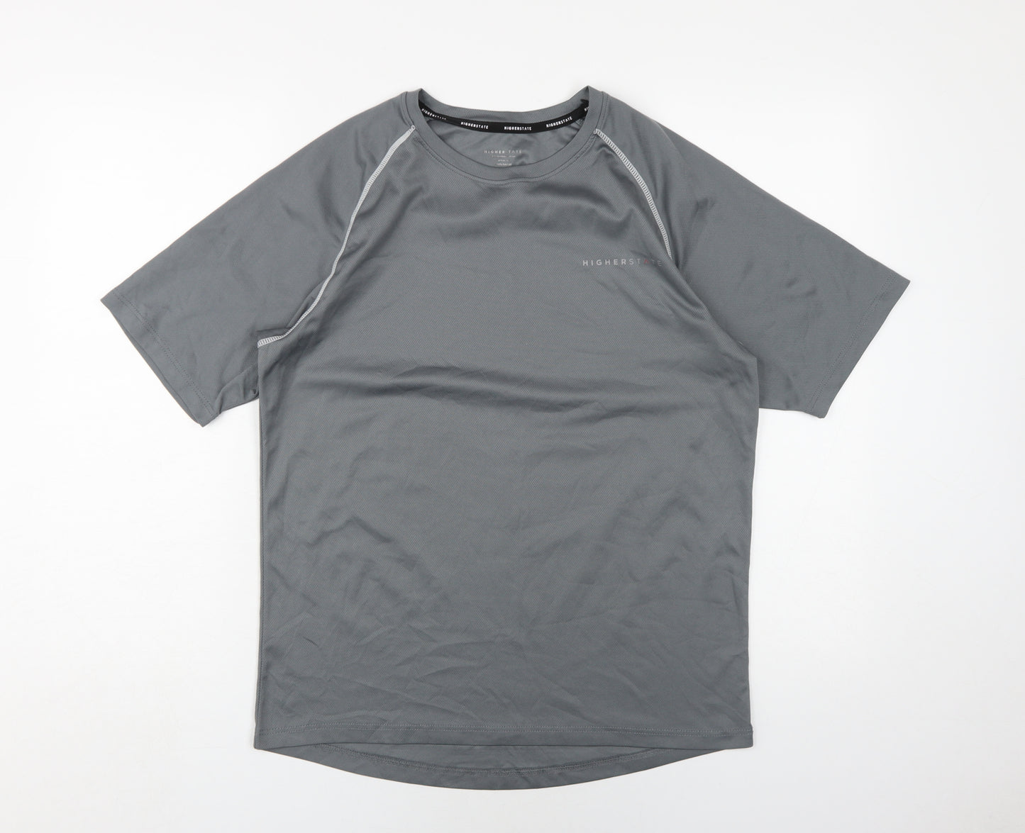 Higher State Grey Athletic T-Shirt Unisex M