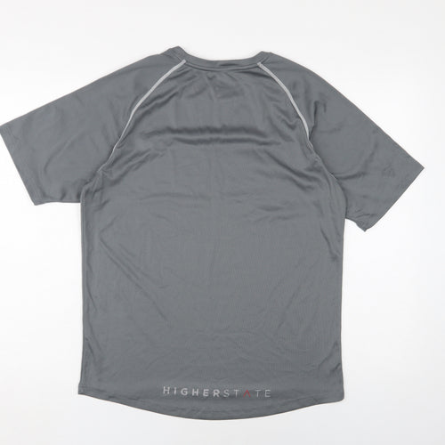 Higher State Grey Athletic T-Shirt Unisex M