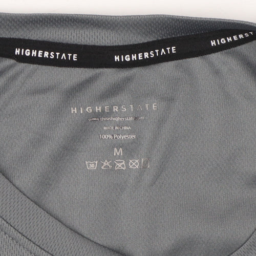 Higher State Grey Athletic T-Shirt Unisex M