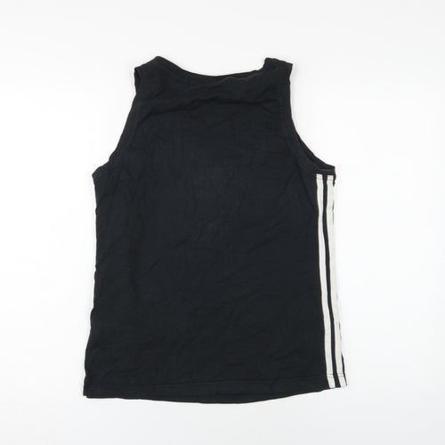 Adidas Women's Black Tank Top, Size 18, Athletic Fit