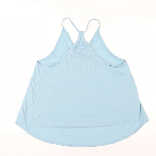 Gymshark Women's Blue Camisole Gym Tank - Size S