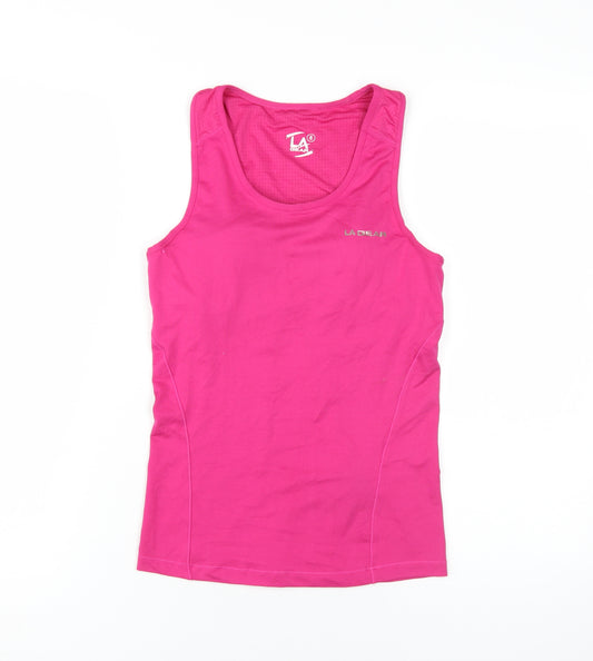 LA Gear Women's Pink Tank Top, Size 12, Athletic Fit