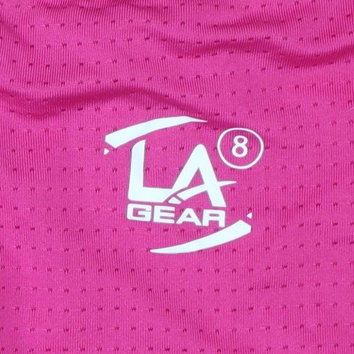 LA Gear Women's Pink Tank Top, Size 12, Athletic Fit