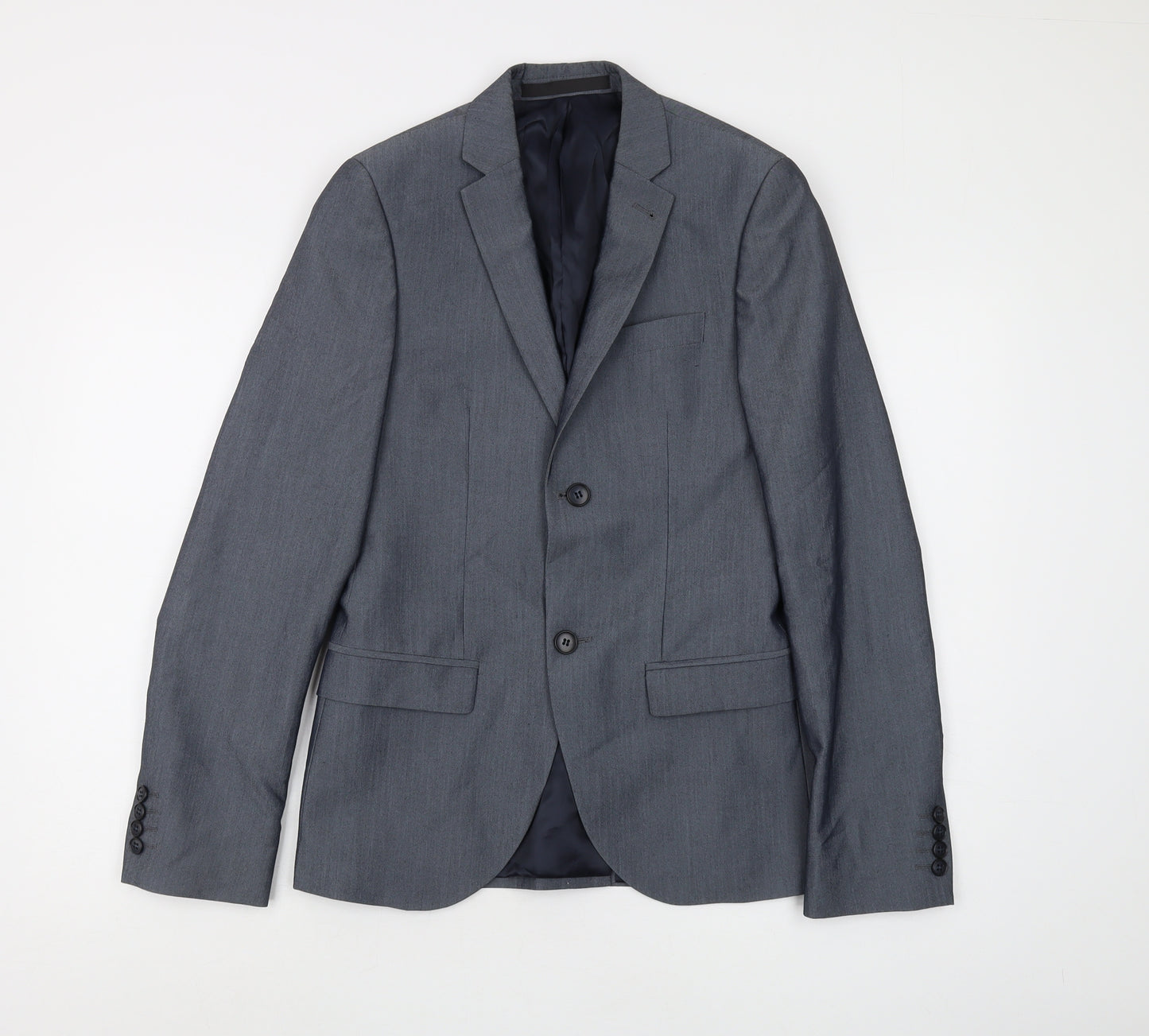 Topman Men's Blue Slim Fit Blazer UK Size 34