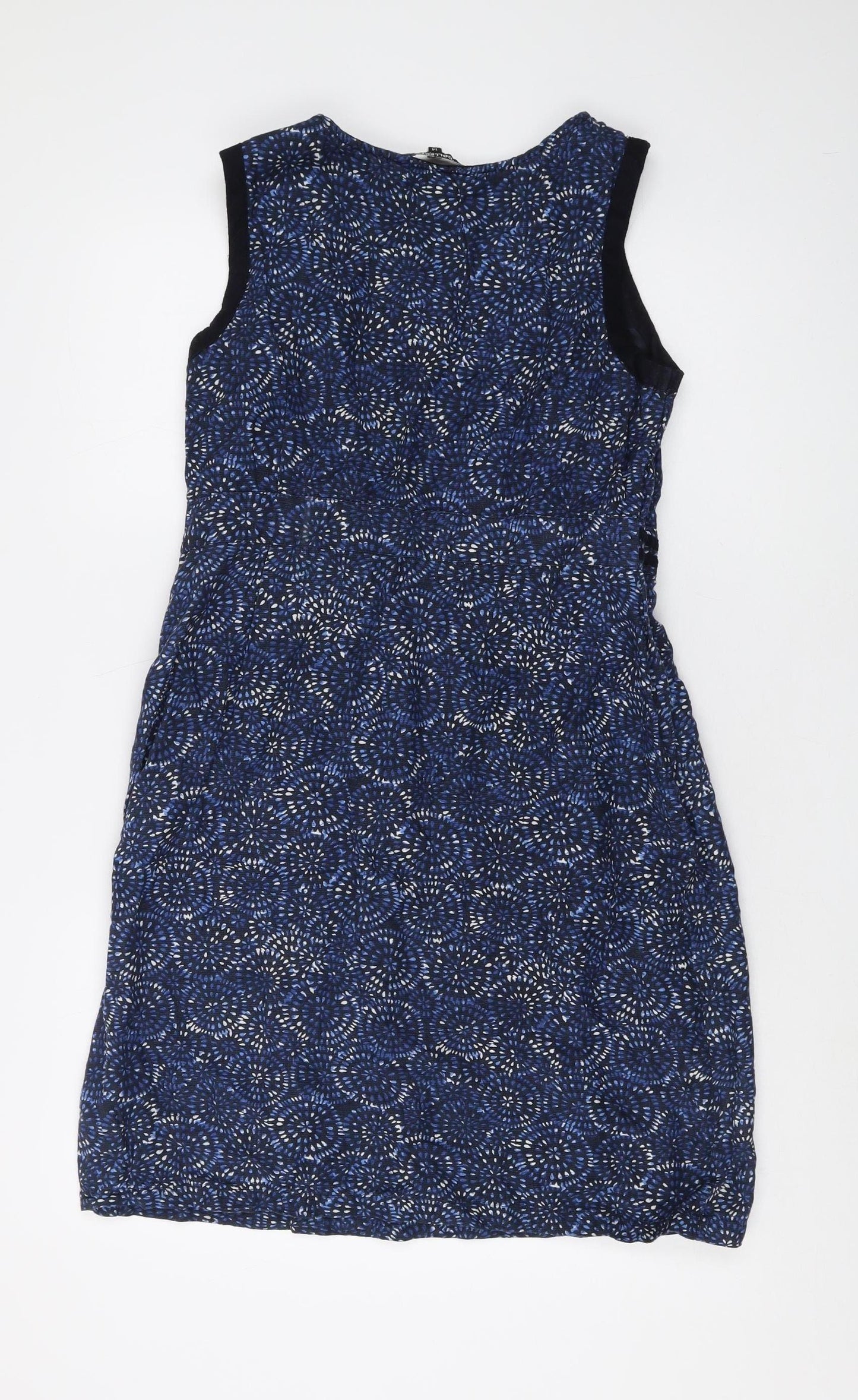 Debenhams Women's Blue Floral Sheath Dress Size 14