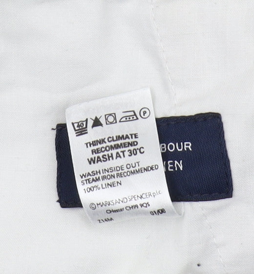 Marks and Spencer Men's Beige Chino Shorts XL