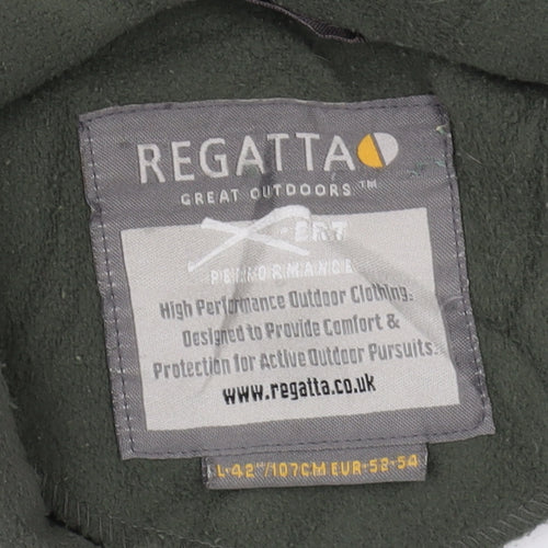 Regatta Men's Green Fleece Jacket L