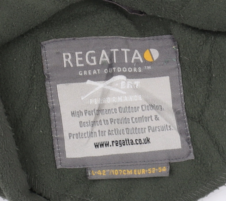 Regatta Men's Green Fleece Jacket L