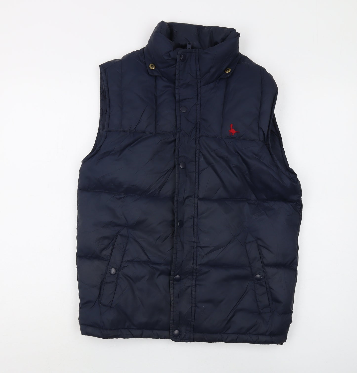 Jack Wills Women's Blue Padded Bodywarmer XS