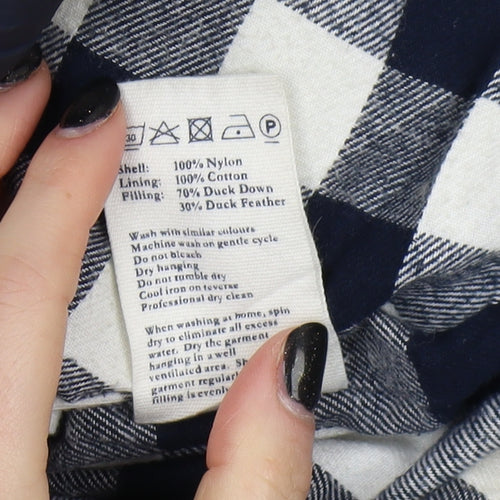 Jack Wills Women's Blue Padded Bodywarmer XS