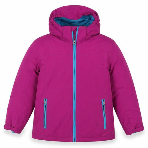 Crane Unisex Kids Pink Puffer Jacket, 16 Years, Hooded, Winter