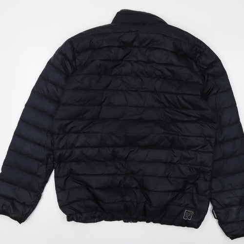 Ayacucho Men's Black XL Puffer Jacket for Casual Winter