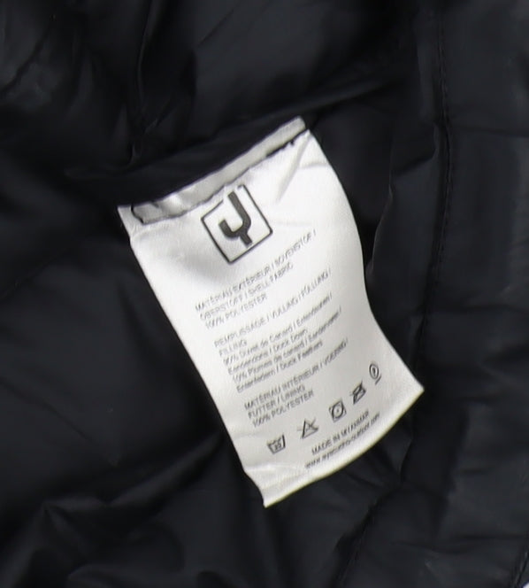 Ayacucho Men's Black XL Puffer Jacket for Casual Winter
