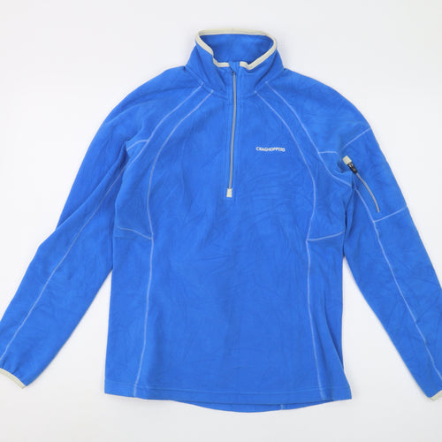 Craghoppers Women's Blue Fleece Pullover Size 10