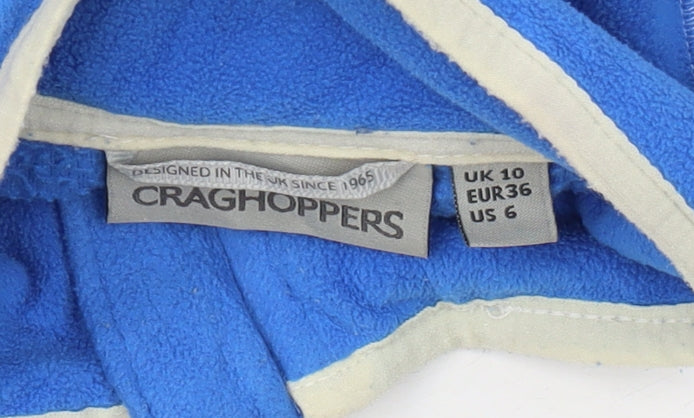 Craghoppers Women's Blue Fleece Pullover Size 10