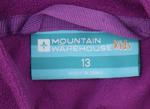 Mountain Warehouse Girls Purple 3-in-1 Jacket, Size 13