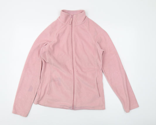 Mountain Warehouse Women's Pink Fleece Jacket Size 10