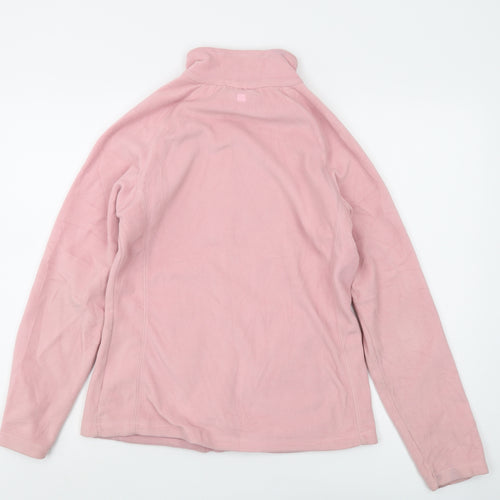 Mountain Warehouse Women's Pink Fleece Jacket Size 10