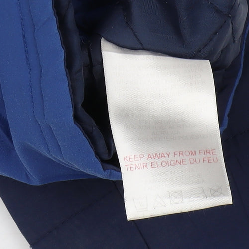 McKenzie Blue Unisex Puffer Jacket 6-9 Months Hooded Winter