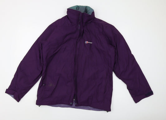 Berghaus Women's Purple Jacket Size 14, Hooded, Casual Wear