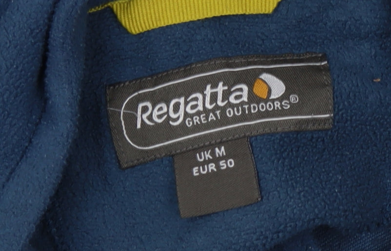 Regatta Men's Blue 1/4 Zip Fleece Sweatshirt M