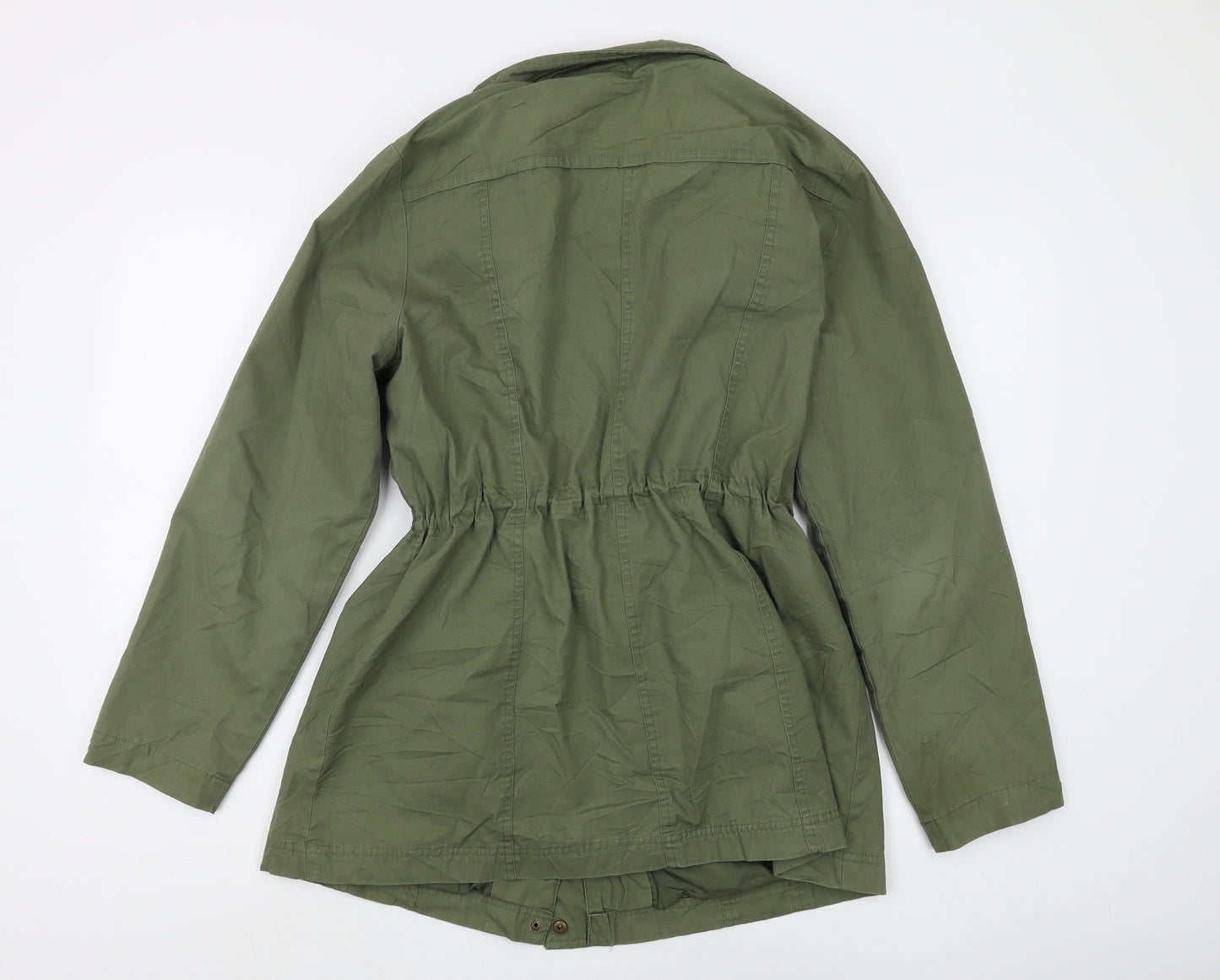 Bonmarché Women's Green Parka Jacket Size 14