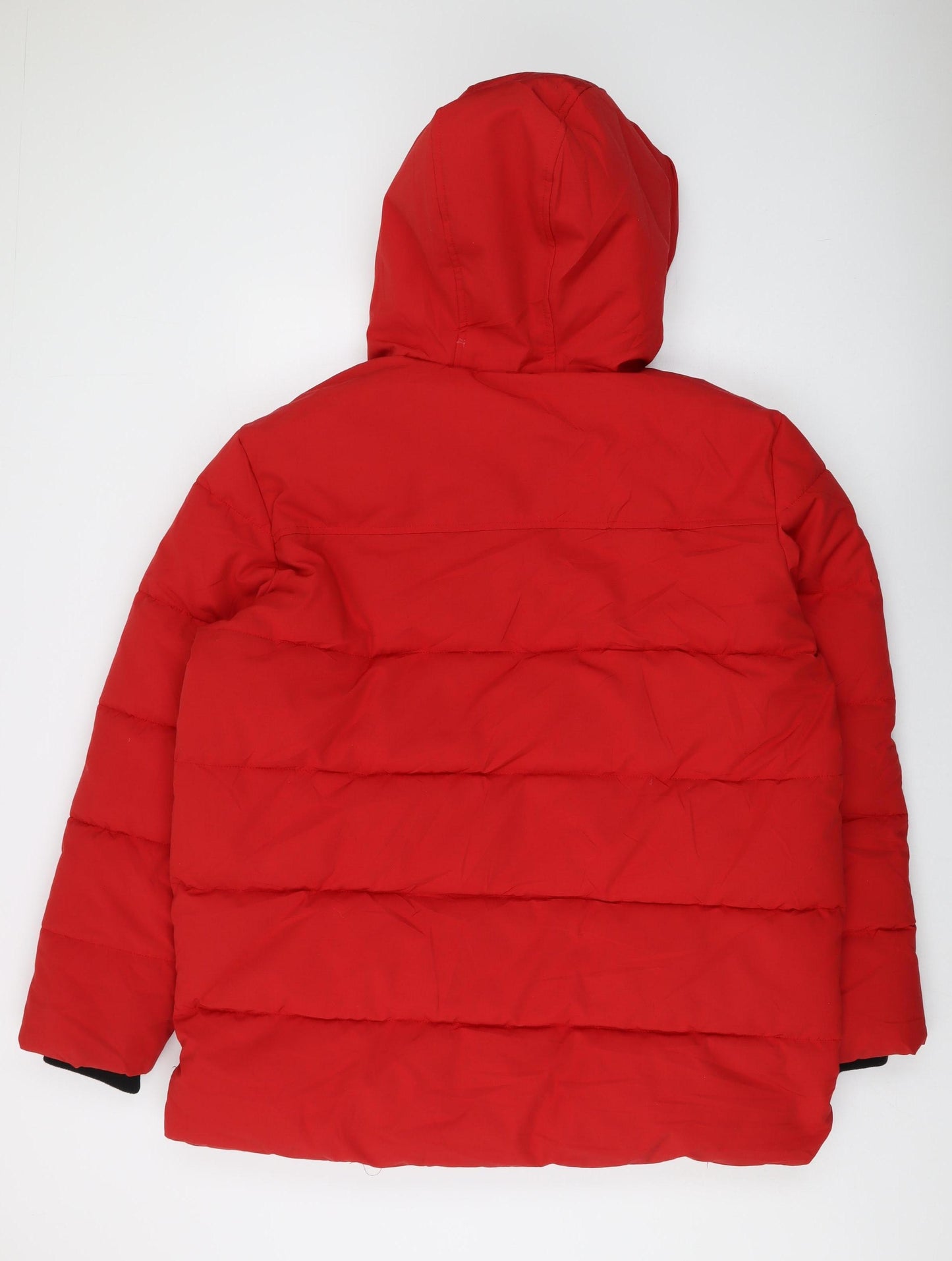 Marks and Spencer Red Men's XL Hooded Puffer Jacket