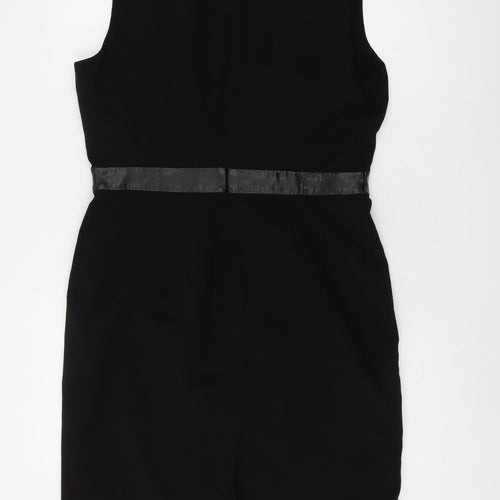 Fenn Wright Manson Women's Black Sheath Dress Size 14