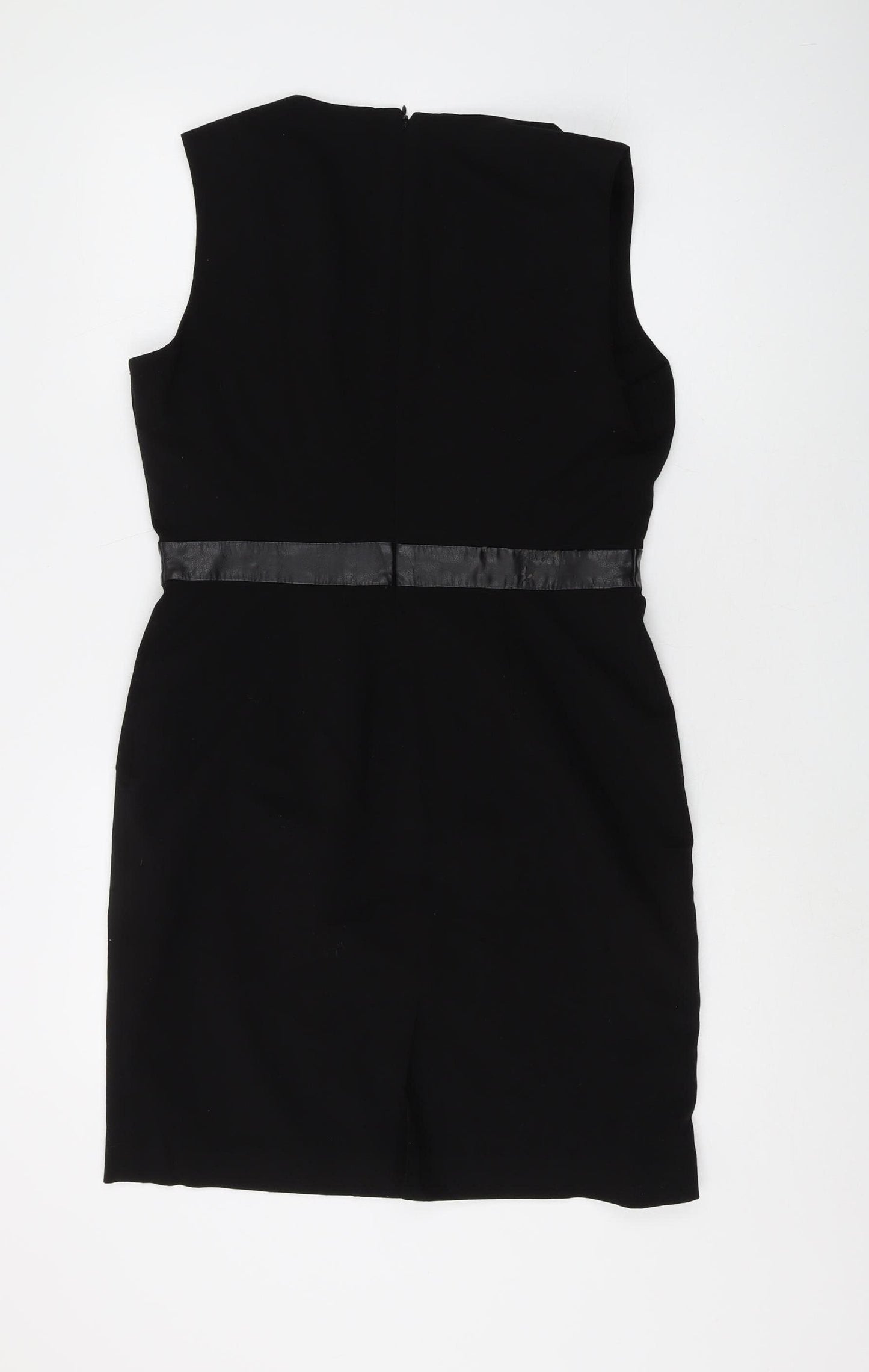 Fenn Wright Manson Women's Black Sheath Dress Size 14