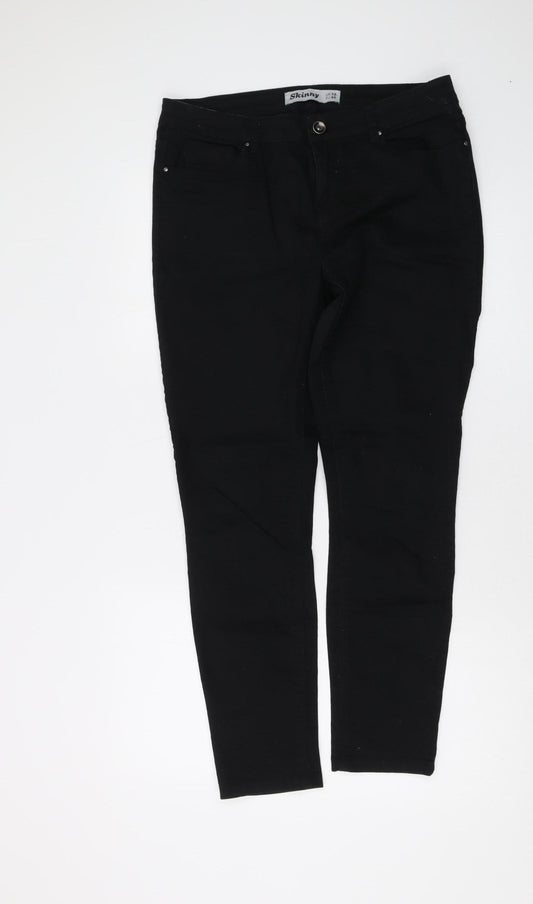 New Look Women's Black Skinny Jeans Size 12