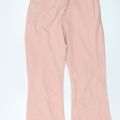 COS Women's Pink Flared Trousers UK 10