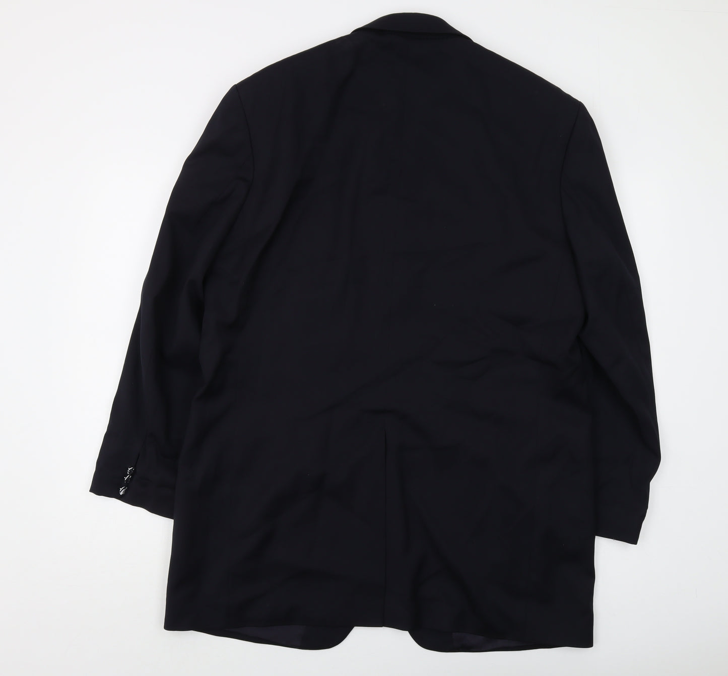 Marks and Spencer Men's Black Wool Blazer Size 42L