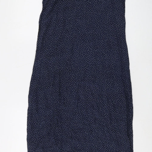 Pins and Needles Women's Blue Polka Dot Slip Dress XS
