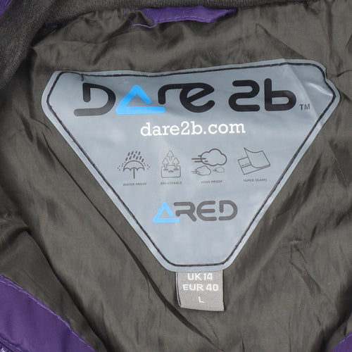 Dare2b Women's Purple Ski Jacket Size 14