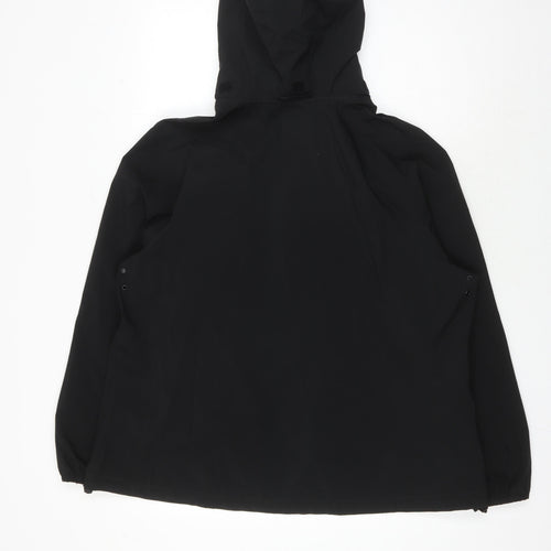 Marks and Spencer Women's Black Hooded Rain Coat