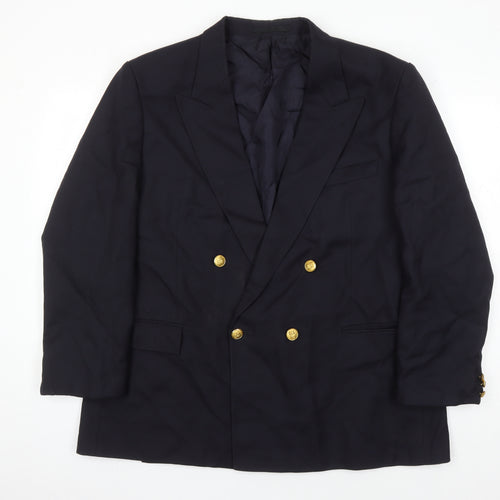 St Michael Double-Breasted Men's Blazer, 46R