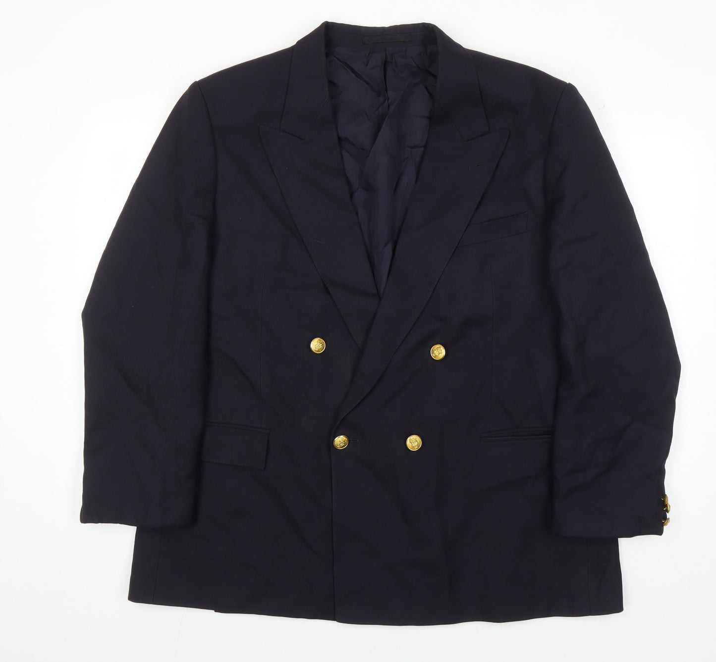 St Michael Double-Breasted Men's Blazer, 46R