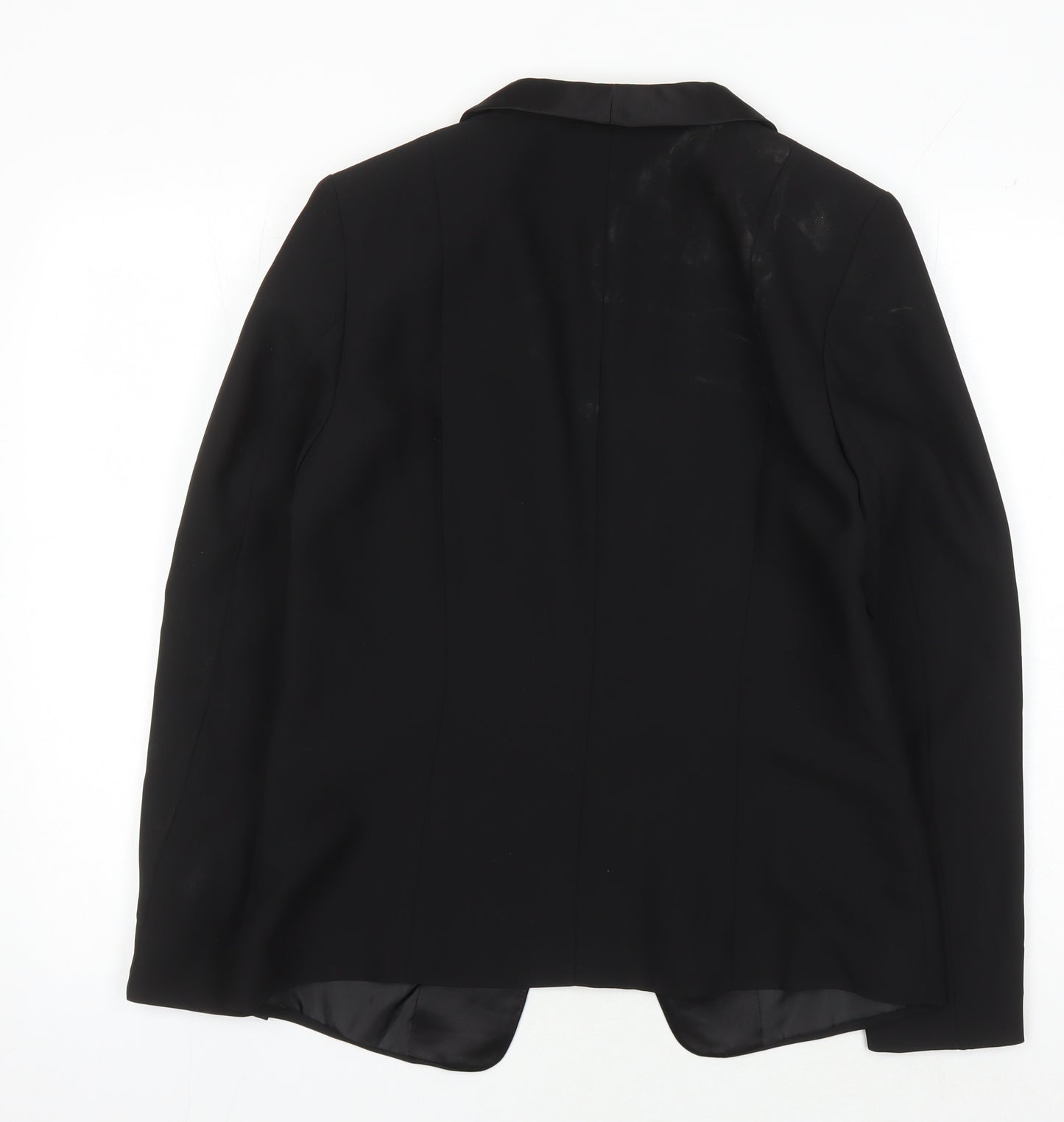 H&M Women's Black Tuxedo Suit Jacket Size 14