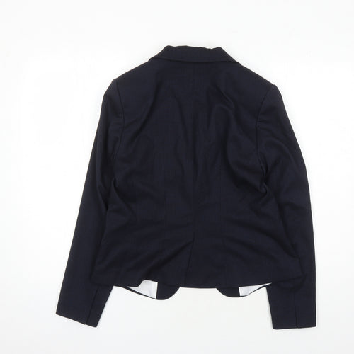 H&M Women's Black Suit Jacket, Size 12, Classic Blazer