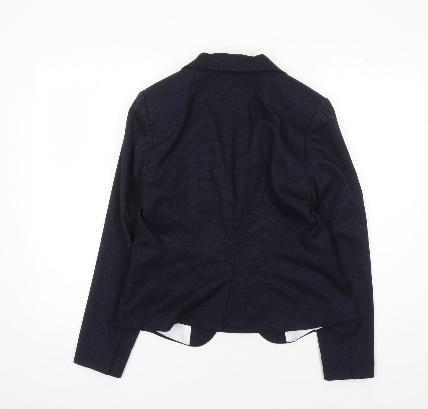 H&M Women's Black Suit Jacket, Size 12, Classic Blazer