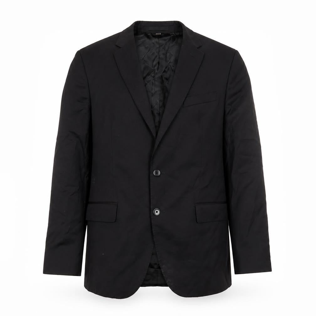 Front view of Marks & Spencer Men's Black Wool Blazer 42R