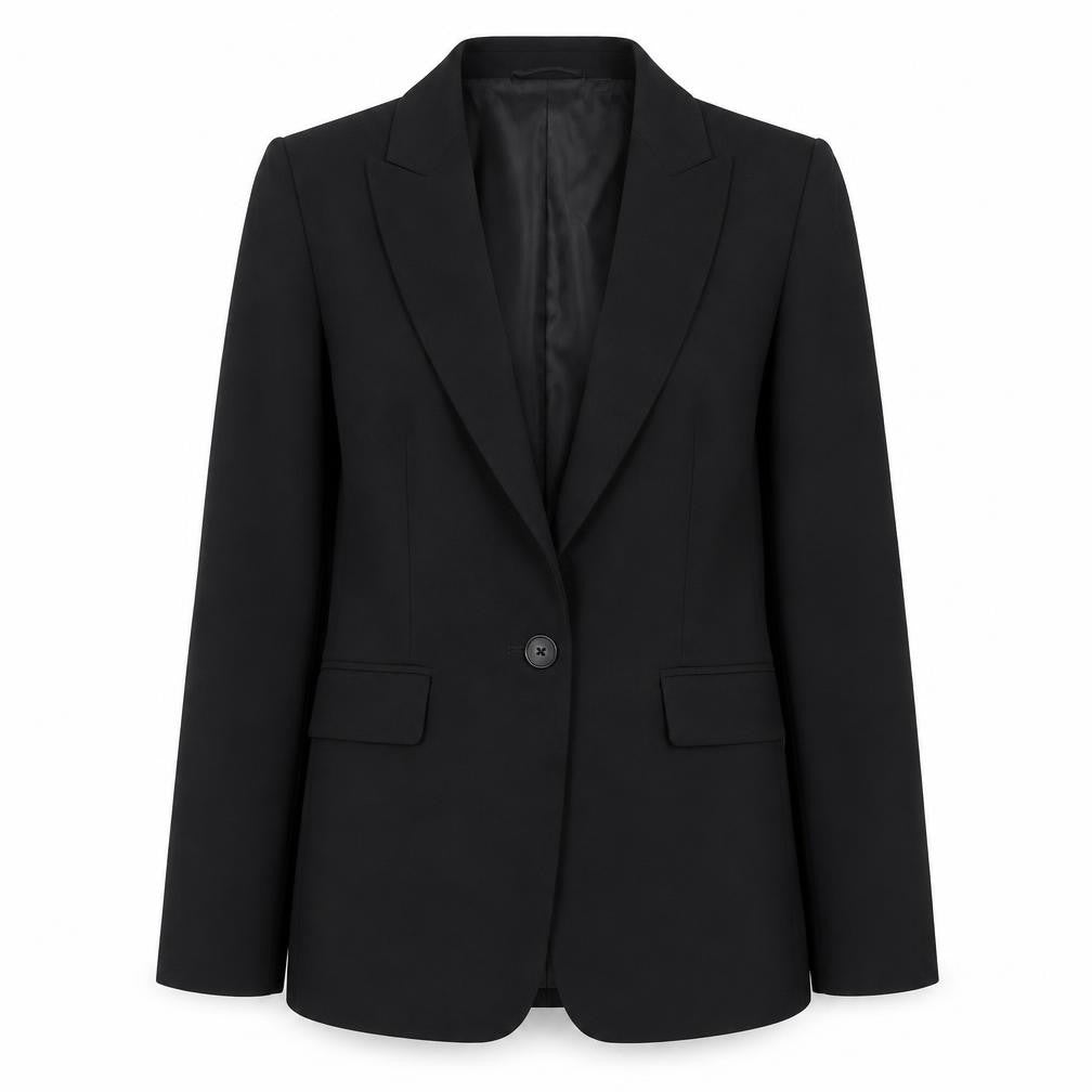 Front view of Marks & Spencer Women's Black Blazer Jacket, size 10