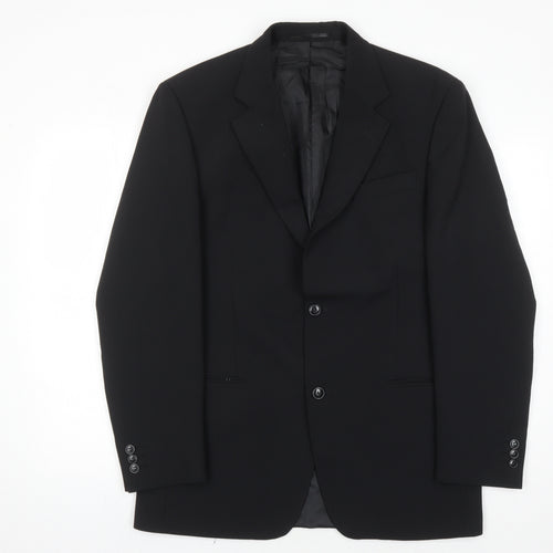 Farah Men's Black Blazer 38L Jacket Formal
