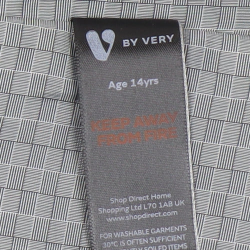 Very Boys Blue Suit Waistcoat Formal Party 14 Years