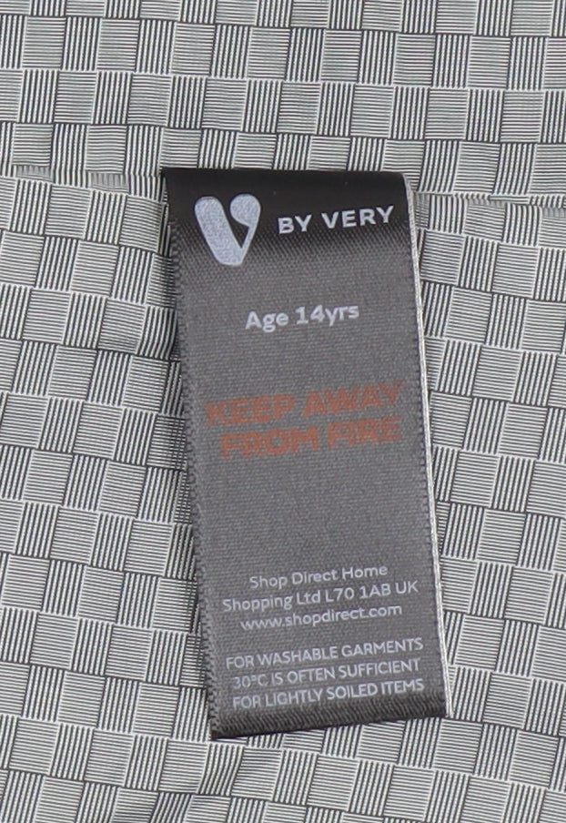 Very Boys Blue Suit Waistcoat Formal Party 14 Years